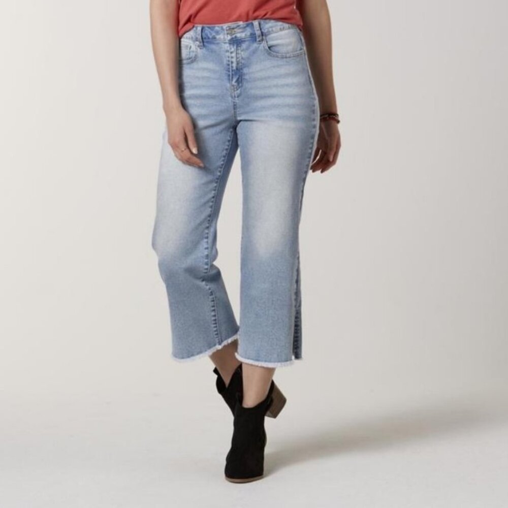 Sears Blue Straight Leg Jeans with Classic Style 16